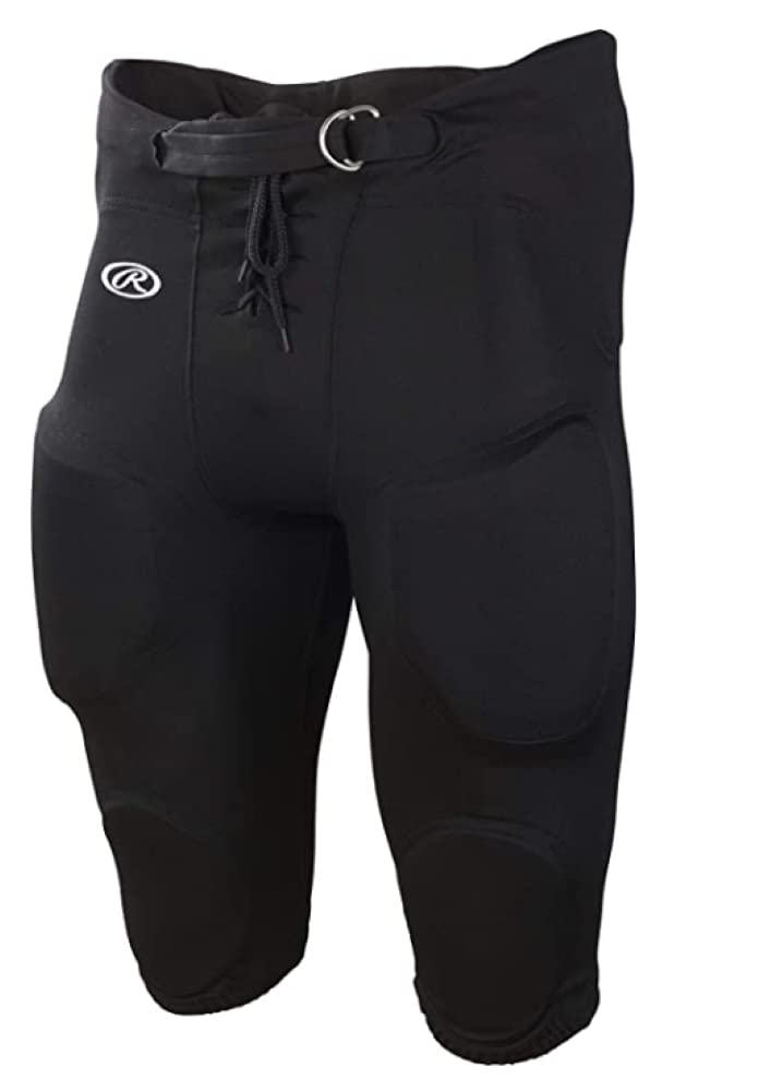 Rawlings | Adult Game/Practice Football Pants, Black, X-Large - Image 1